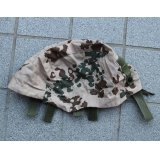 メーカー不明 プロテックハーフカット用ヘルメットカバー ドイツ連邦軍ヴィステン迷彩(デザートフレクター迷彩)新品