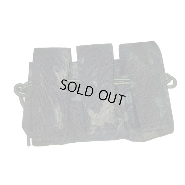 画像1: LMG FTMトリプルマガジンポーチMULTICAM BLACK迷彩 新品