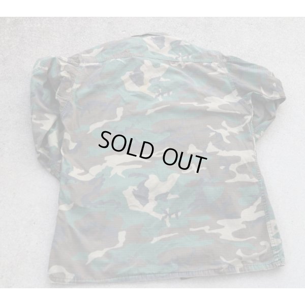 画像2: 米軍ERDL RDF(LC-1)リーフ迷彩ジャケットMEDIUM-LONG