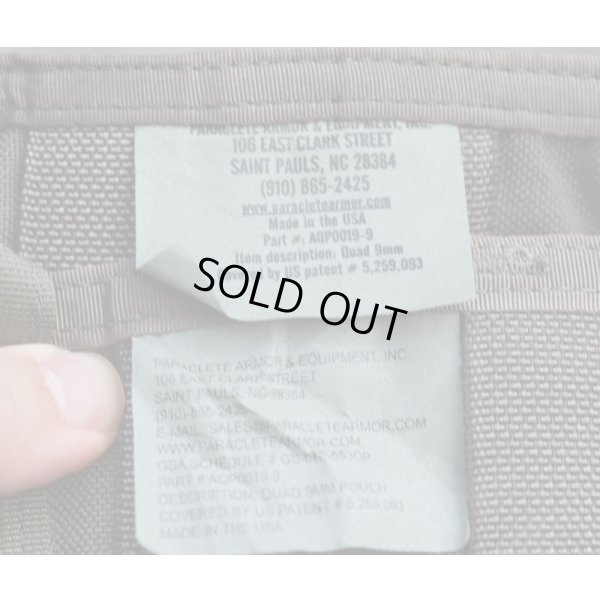 画像3: 米軍放出パラクレイト4連9mmピストルマガジンポーチSGプレMSAロット
