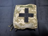 受注生産◆ウクライナ軍忍者部隊仕様 当店オリジナル品メディカルポーチ新品