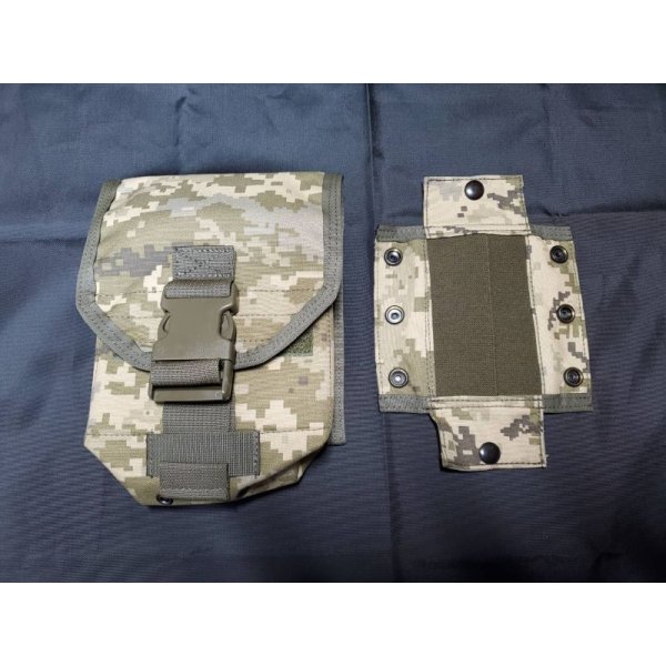 画像3: 受注生産◆ウクライナ軍忍者部隊仕様 当店オリジナル品100連7.62mmベルトリンクポーチ新品