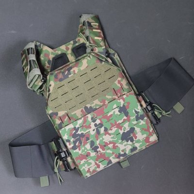 画像4: LMG BSGプレートキャリアmk.2S用FAM MOLLEフラップ陸上自衛隊迷彩 新品