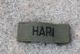 英軍ネームテープOD