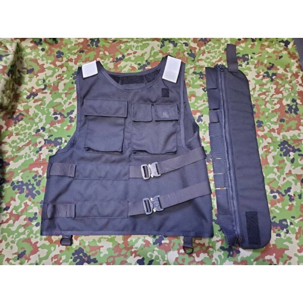 画像3: 受注生産◆当店オリジナル品 海上自衛隊風ベスト新品