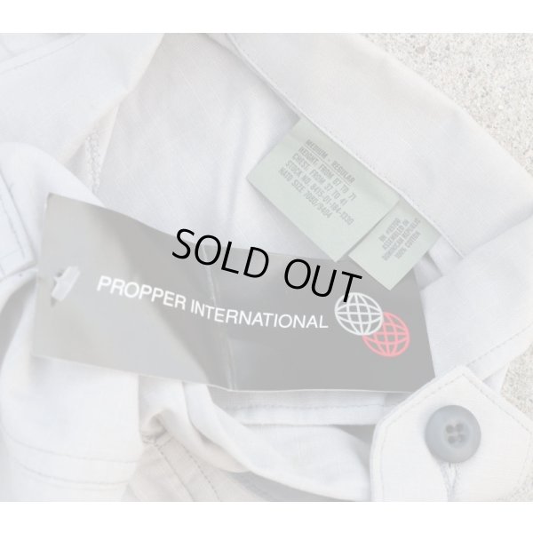 画像3: 米軍放出？米法執行機関放出？PROPPER製BDUジャケット グレーMEDIUM-REGULAR新品