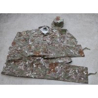 ペルー軍 戦闘服上下帽子セットUNIPAT迷彩SMALL新品