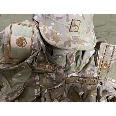 画像9: ペルー軍 戦闘服上下帽子セットUNIPAT迷彩SMALL新品