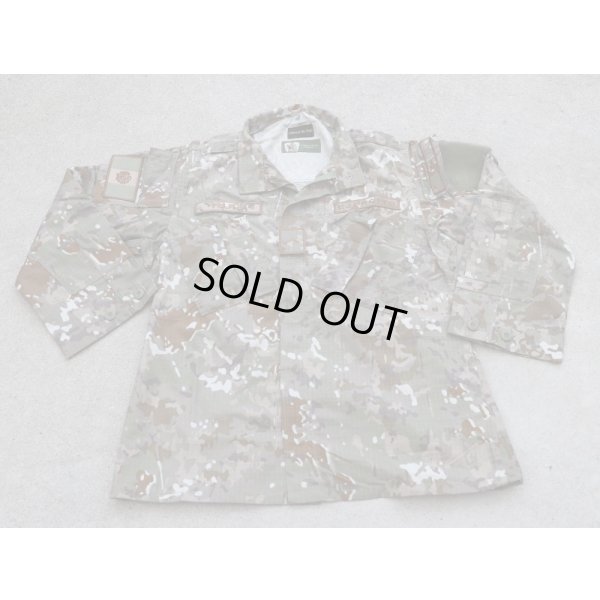 画像2: ペルー軍 戦闘服上下帽子セットUNIPAT迷彩SMALL新品