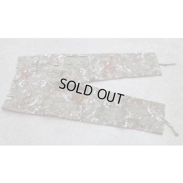 画像4: ペルー軍 戦闘服上下帽子セットUNIPAT迷彩SMALL新品