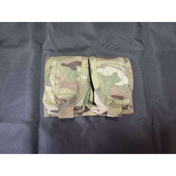 画像6: 1点在庫有◆当店オリジナル品S&Sプレートフレーム用ダブルハンドグレネードポーチ新品