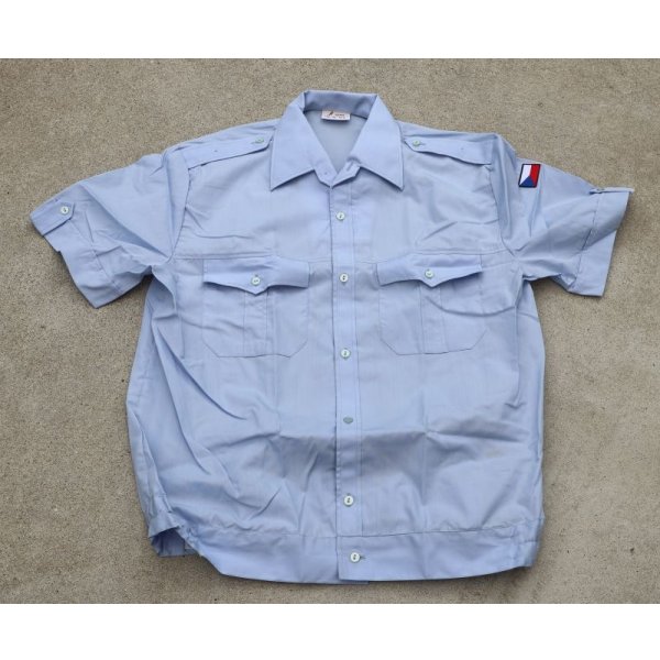 画像1: チェコ軍 夏季制服サービスシャツ182/39新品