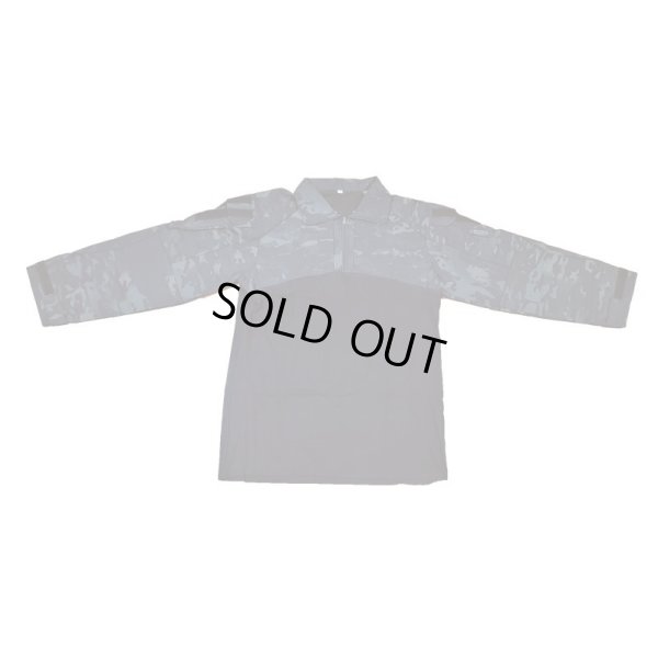 画像1: LMGコンバットシャツMULTICAM BLACK迷彩LARGE新品