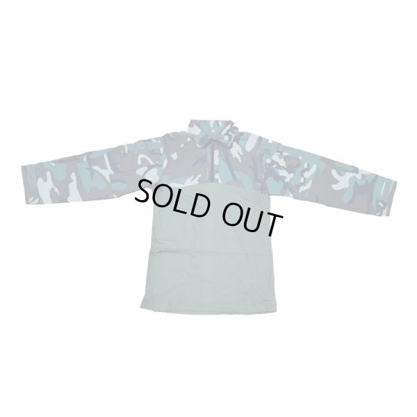 画像1: LMGコンバットシャツ ウッドランド迷彩 新品