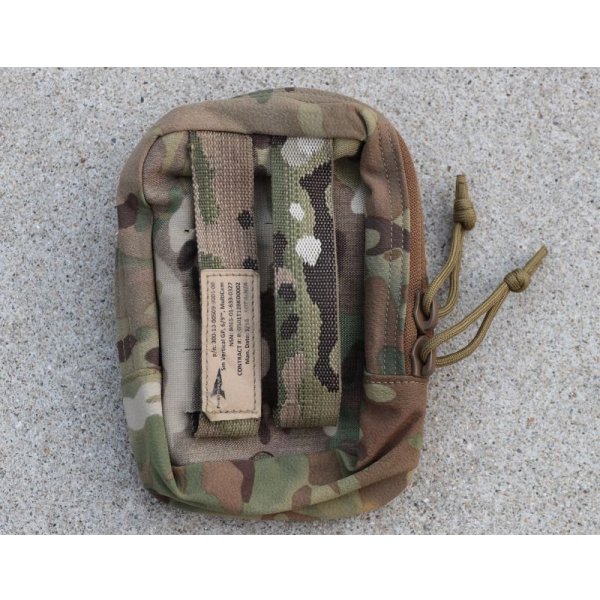画像2: 米軍ファーストスピアー スモールバーティカルGPポーチMULTICAM迷彩