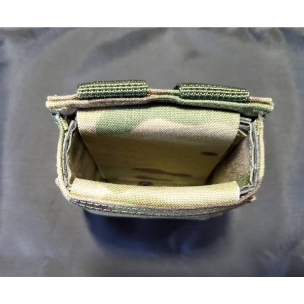 画像3: LMG SMSシングルオープントップマガジンポーチMULTICAM迷彩 新品