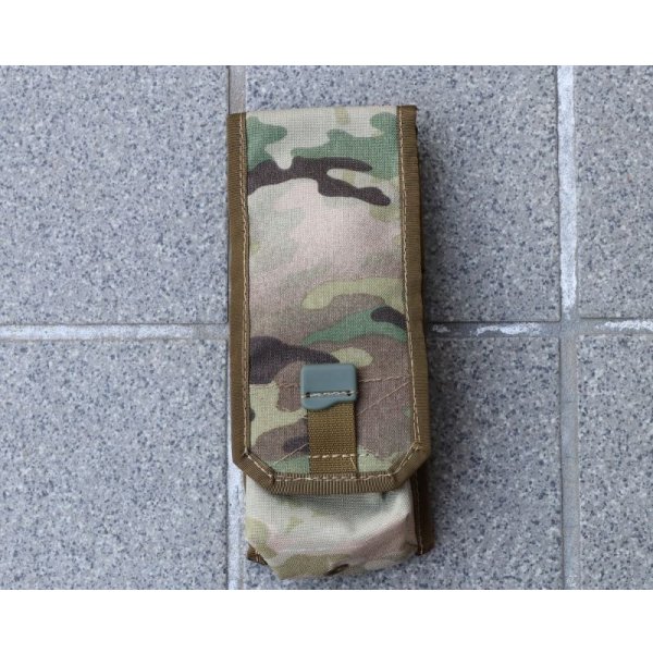 画像1: MIWO M4シングルマガジンポーチMULTICAM迷彩 新品