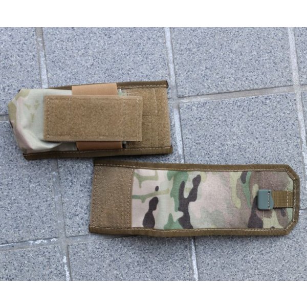 画像3: MIWO M4シングルマガジンポーチMULTICAM迷彩 新品
