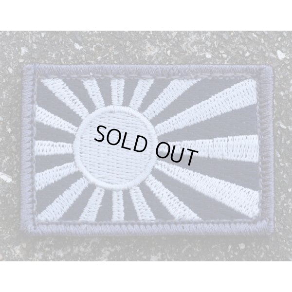 画像1: ウクライナ軍日本人義勇兵使用タイプ◆旭日旗フラッグパッチ海上自衛隊迷彩用 新品