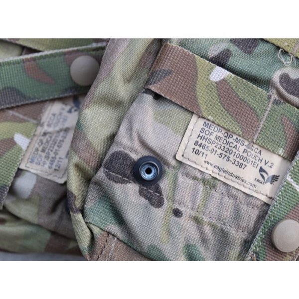 画像4: 米軍イーグルSOFLCS メディカルポーチV.2 MULTICAM迷彩