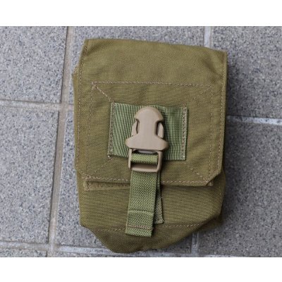 画像1: 米軍イーグルSFLCS M60ポーチ カーキ新品