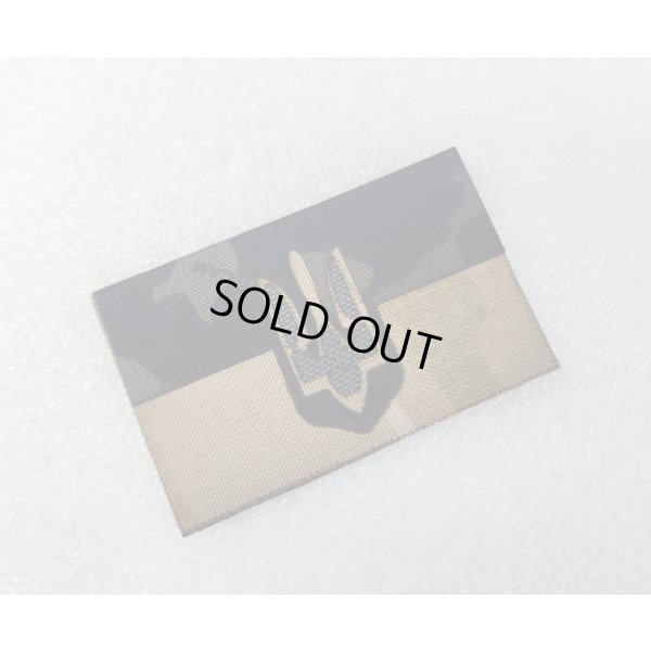 画像1: LMGウクライナフラッグパッチMULTICAM BLACK x MULTICAM ARID迷彩 新品