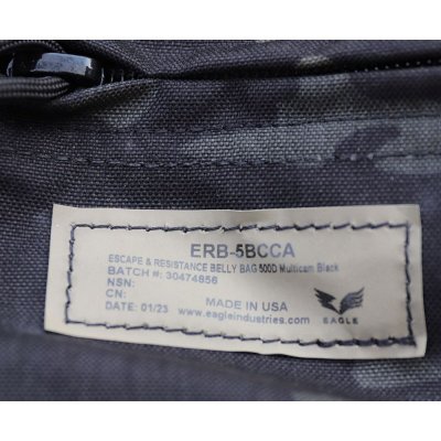画像3: イーグル ファニーパックMULTICAM BLACK迷彩 新品