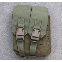 米軍放出イーグルDF-LCS型200rd SAWポーチ カーキ新品