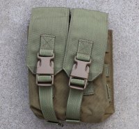 米軍放出イーグルDF-LCS型200rd SAWポーチ カーキ新品