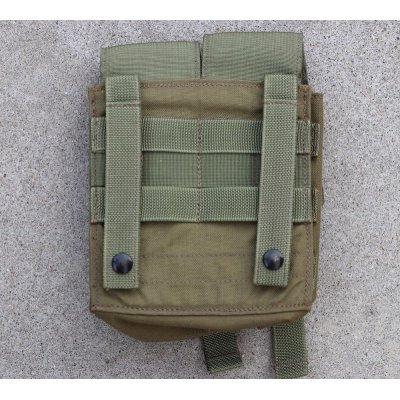 画像2: 米軍放出イーグルDF-LCS型200rd SAWポーチ カーキ新品