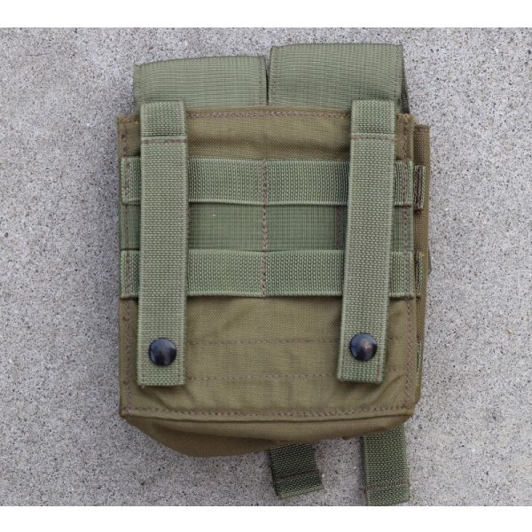 画像2: 米軍放出イーグルDF-LCS型200rd SAWポーチ カーキ新品