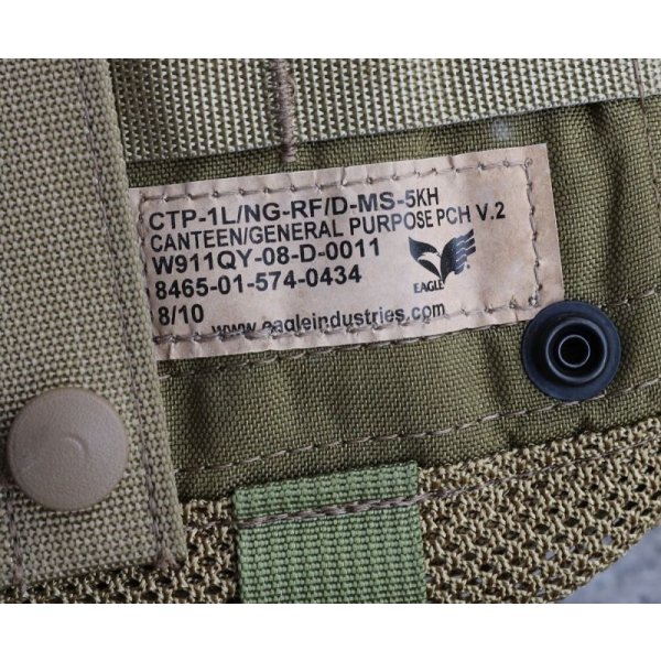 画像3: 米軍イーグルSFLCS V.2 キャンティーンポーチ カーキ新品