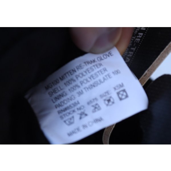 画像5: ハッチMG100ミトングローブ黒X-SMALL新品