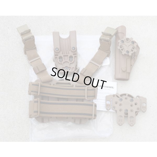 画像2: 米軍 米軍 米海兵隊ブラックホークUSMCホルスターキット ベレッタM92用CT（コヨーテタン）新品