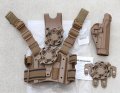 米軍 米軍 米海兵隊ブラックホークUSMCホルスターキット ベレッタM92用CT（コヨーテタン）新品