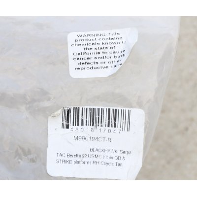 画像4: 米軍 米軍 米海兵隊ブラックホークUSMCホルスターキット ベレッタM92用CT（コヨーテタン）新品
