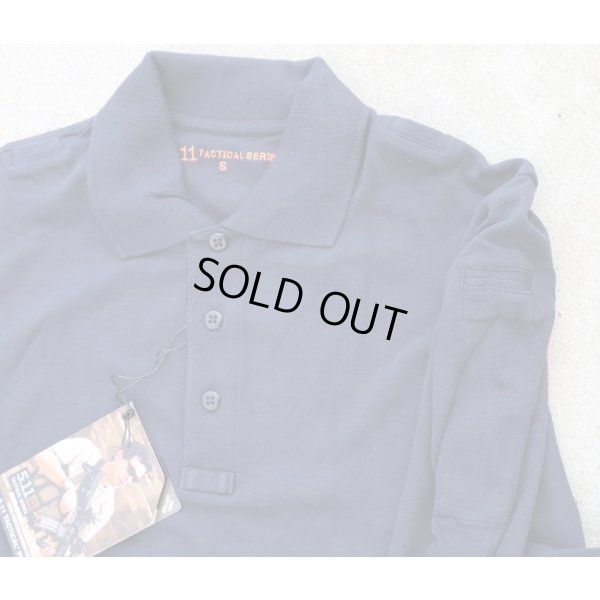 画像4: 5.11 タクティカルポロシャツ長袖仕様 濃紺SMALL新品