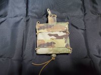 受注生産◆ウクライナ軍日本人義勇兵仕様 当店オリジナル品 狙撃銃用オープントップマガジンポーチ新品