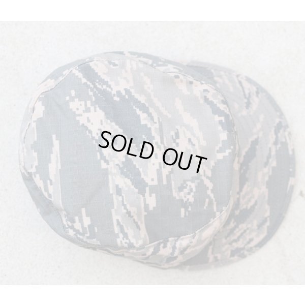 画像2: 米軍 米空軍ユーティリティキャップ デジタルタイガー迷彩(ABU迷彩)リップストップ生地仕様7 1/2新品