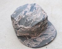 米軍 米空軍ユーティリティキャップ デジタルタイガー迷彩(ABU迷彩)リップストップ生地仕様7 1/2新品