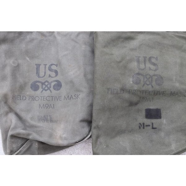 画像3: 米軍M9A1ガスマスクバッグ