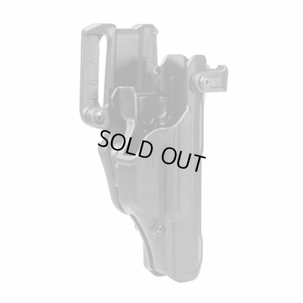 画像2: ブラックホークTシリーズL3Dヒップホルスター黒シグP320・P250用 新品