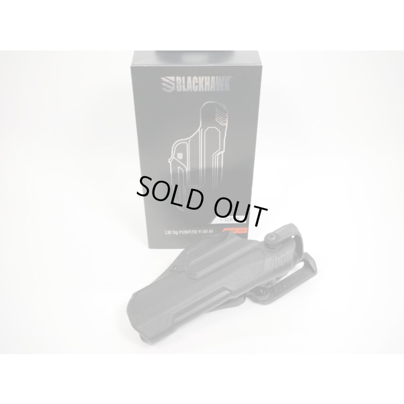 画像1: ブラックホークTシリーズL3Dヒップホルスター黒シグP320・P250用 新品