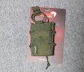 バイパー シングルオープントップマガジンポーチ グリーン新品