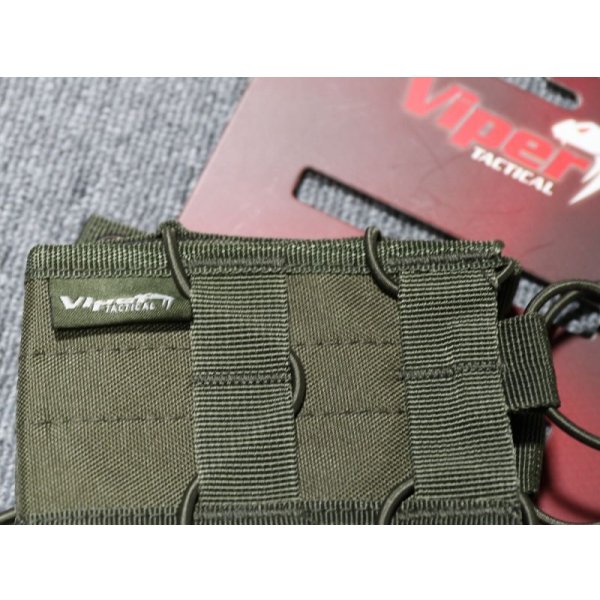 画像3: バイパー シングルオープントップマガジンポーチ グリーン新品