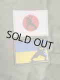 ウクライナ軍日本人義勇兵使用タイプ◆日本人義勇兵フラッグパッチ文字無し仕様フルカラー品2種セット新品