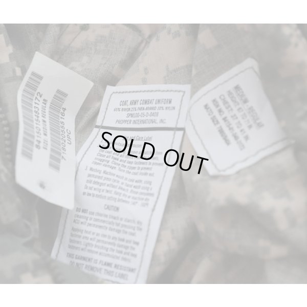 画像3: 米軍 米陸軍FR-ACUジャケットUCP迷彩(ACU迷彩)MEDIUM-REGULAR新品