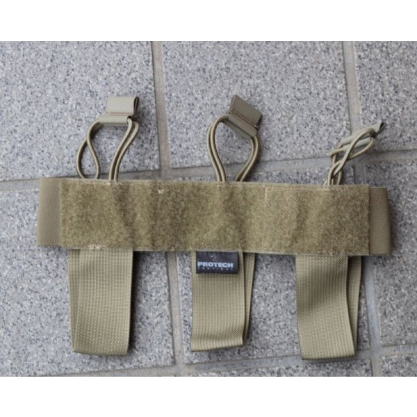 画像1: プロテック カンガルーマガジンポーチ カーキ新品