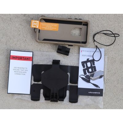 画像6: 米軍放出カグワークス ギャラクシーS9用スマートフォンケースキット新品