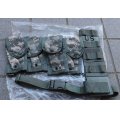 米軍MOLLEIIレッグパネル・ピストルマガジンポーチセットUCP迷彩(ACU迷彩)新品